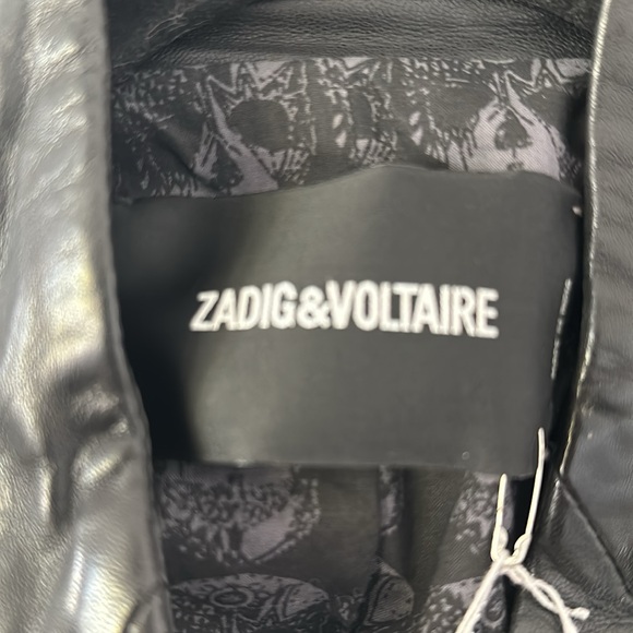 Zadig & Voltaire leather jacket. - Picture 2 of 7